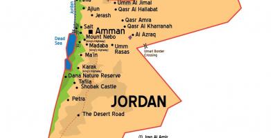 Jordan byer kort